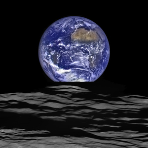 Earth as Seen from the Moon