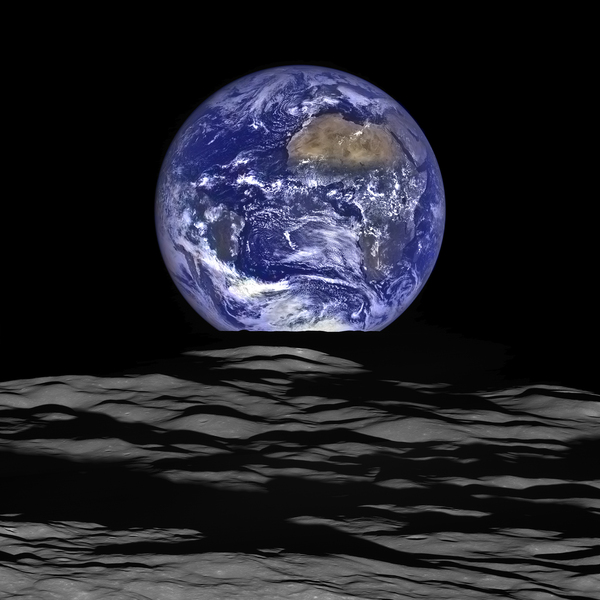 Earth as Seen from the Moon Print