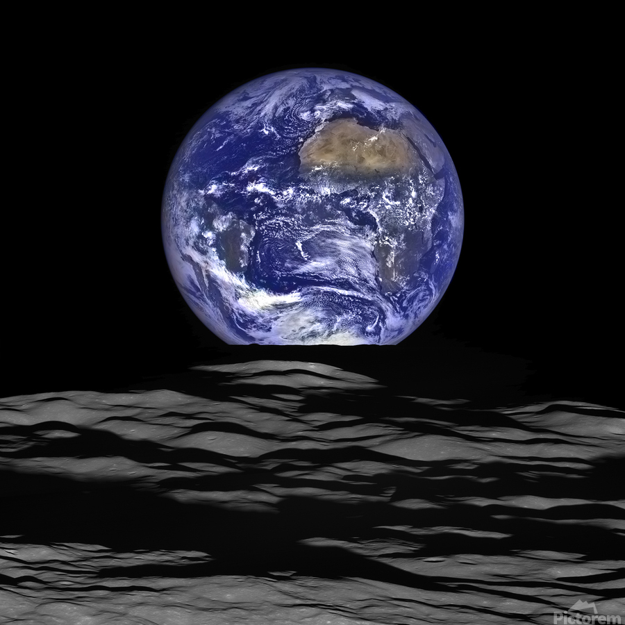 Earth as Seen from the Moon  Print